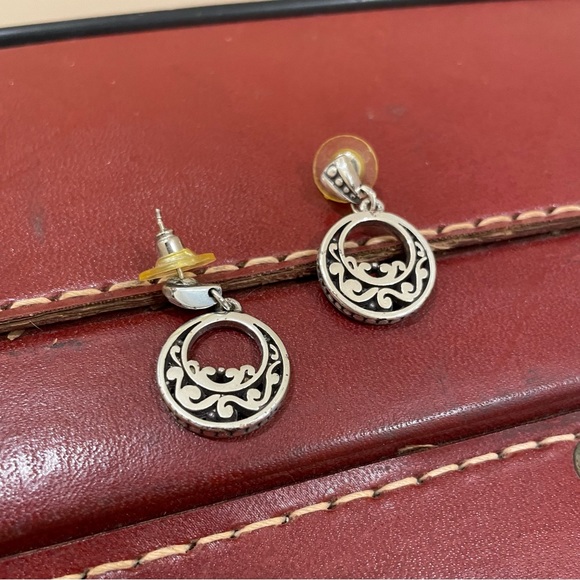 Brighton earrings Silver dangle - Picture 1 of 3